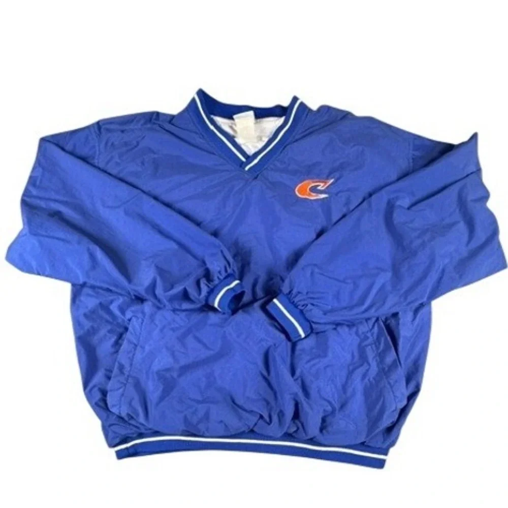 Cleveland Cavaliers NBA Pullover Jacket Men's Royal Blue Team Logo XL